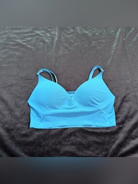 Victoria's Secret PINK Teal and Pink Wireless Bra